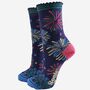 Women's Bamboo Socks Gift Box Festive Decorations, thumbnail 3 of 4