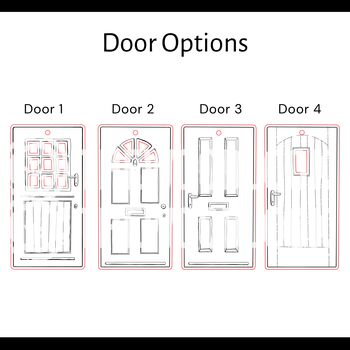 Personalised Christmas Front Door Ornament – New Home And Couples Keepsake, 3 of 11