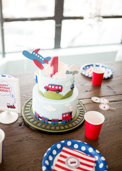 Train Personalised Children's Party Decoration Pack, 10 of 12