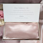 Silk Pillowcase Gift Box Pink 100% Pure Soft Mulberry Silk Satin Standard Double Luxury Sleep, thumbnail 1 of 6
