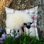 Fluffy Sheep Cushion, thumbnail 6 of 12