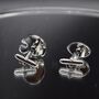 American Football Cufflinks 316 L Stainless Steel Sports Lover Gift For Men, thumbnail 4 of 5