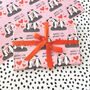 Anniversary Wrapping Paper | Love | Penguin Gift Wrap, thumbnail 1 of 6