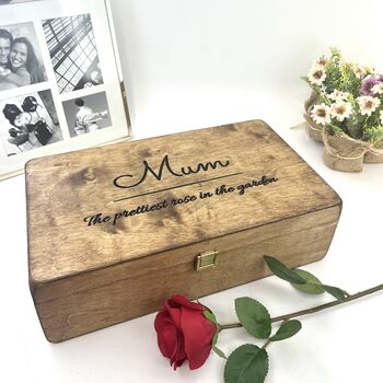 Personalised Remembrance Memory Box, 2 of 10