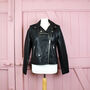 Valentines Heart Bride Leather Jacket, thumbnail 7 of 8