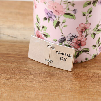 30th Birthday Keepsake Gift Pewter Mini Folding Card, 4 of 7