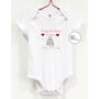 Personalised Mummy Daddy Birthday Bodysuit Onesie Vest, thumbnail 1 of 2