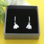Horse Hoop Earrings, thumbnail 1 of 2