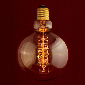 Globe Spiral Edison Vintage Light Bulb 40 W E27 B22, 3 of 12