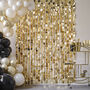 Champagne Gold Sequin Hanging Backdrop Decoration, thumbnail 1 of 4
