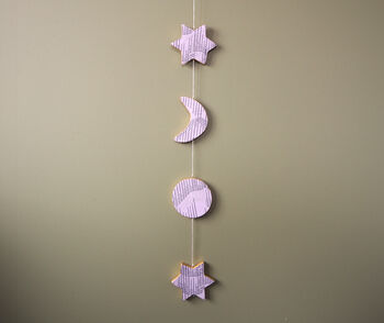Clay And Decoupage Night Time Star Mobile, 2 of 2