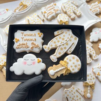 Twinkle Twinkle Little Star New Baby Biscuit Gift, 4 of 4