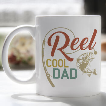 Reel Cool Dad Fishing Father's Day Mug, 2 of 6
