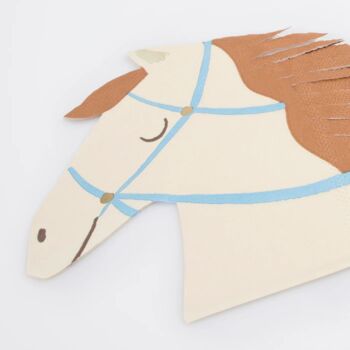 Horse Party Napkins X 16, 2 of 8