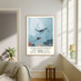Natural History Exhibition Whale Print, thumbnail 3 of 3