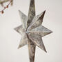 Distressed Star Christmas Tree Decoration, thumbnail 2 of 2