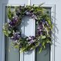 Large Lavender And Catmint Floral Wreath, thumbnail 7 of 7
