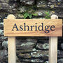 Custom Engraved House Sign With Posts, thumbnail 7 of 10