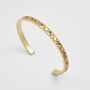 Blackberry Bramble Gold Bangle, thumbnail 1 of 9
