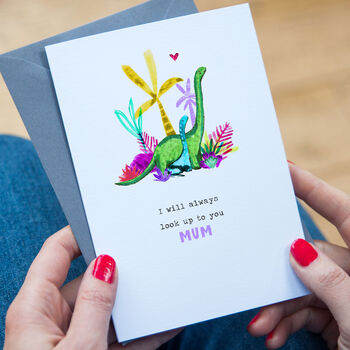 Dinosaur Card For Mother's Day/Father's Day, 4 of 4