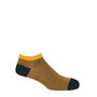 Lux Taylor Yellow Luxury Crew And Trainer Men’s Socks, thumbnail 4 of 5