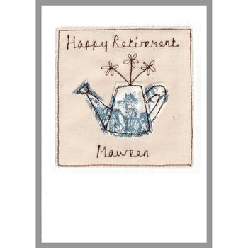 Personalised Watering Can Mother's Day Or Birthday Card For Her, 7 of 12