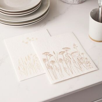 Dishcloths | Flowers, 2 of 2