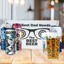 Best Dad British Ale Beer Gift Set With Glass And Snack, thumbnail 1 of 4