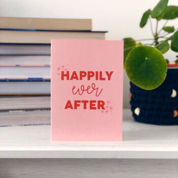 Wedding Congratulations Card 'Happily Ever After', 2 of 4