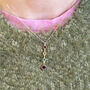 Mother And Three Children Birthstone Pendant Necklace, thumbnail 2 of 9