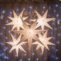 Five White Paper Star Lanterns | Christmas Bundle, thumbnail 1 of 8