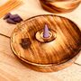 Handmade Hamsa Hand Incense Stick And Cone Holder, thumbnail 2 of 5