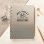 Personalised Metal Bike Expeditions Pocket Notebook, thumbnail 1 of 3