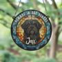 Shih Tzu Black Memorial Suncatcher, thumbnail 2 of 6