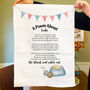 Personalised Pet Poem Tea Towel, thumbnail 1 of 7