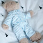 Gentleman Ted In Pyjamas Soft Bear Toy For Baby And Toddler, thumbnail 9 of 11