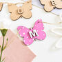 Personalised Wooden Bunting Butterfly And Name, thumbnail 3 of 5