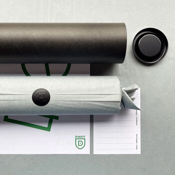 Luton Football Posters, Personalised Typography Coordinates Gifts, 6 of 6