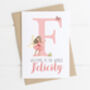 Personalised New Baby Card Fairy, thumbnail 4 of 6