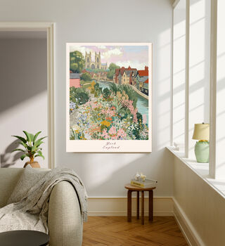 York England City Travel Art Print, 2 of 4