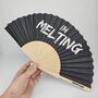 Handheld Im Melting Folding Fan, thumbnail 3 of 3
