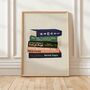 Personalised Favourite Books Print, thumbnail 1 of 5