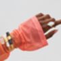 Quiet Luxury Collection White Gemstone Gold Cuff Bracelet, thumbnail 2 of 4