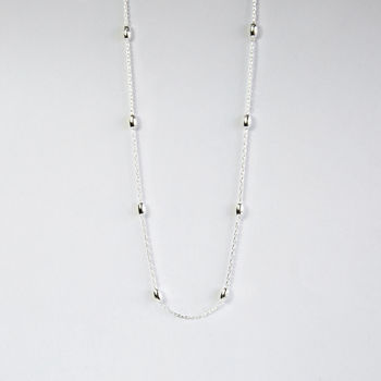 Sterling Silver Dew Drop Necklace, 2 of 6