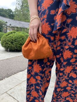 Bespoke Silk Pouch Bag Hand Made In Over 200 Shades, 4 of 12
