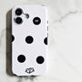 Personalised Polka Dot Phone Case, thumbnail 1 of 7