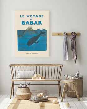 Babar The Elephant Nursery Print, 2 of 3