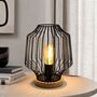 Vintage Designed Metal Wooden Based Table Lamp, thumbnail 3 of 6