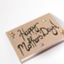 Happy Mother's Day Card, Hand Lettered With Flowers, thumbnail 5 of 5