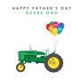 Happy Father's Day Deere Dad, No. One Dad, Tractor Card, thumbnail 2 of 2